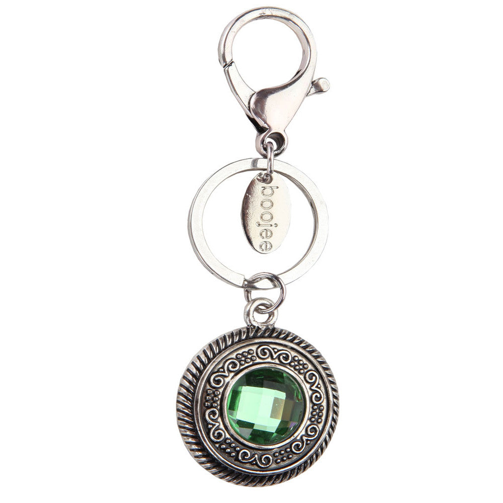 Vintage Round Keychain boojeebeads.